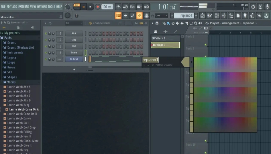 FL Studio怎么设置个性化颜色